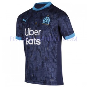 Herre Fotballdrakter Olympique de Marseille Borte 2020-21 Kortermet